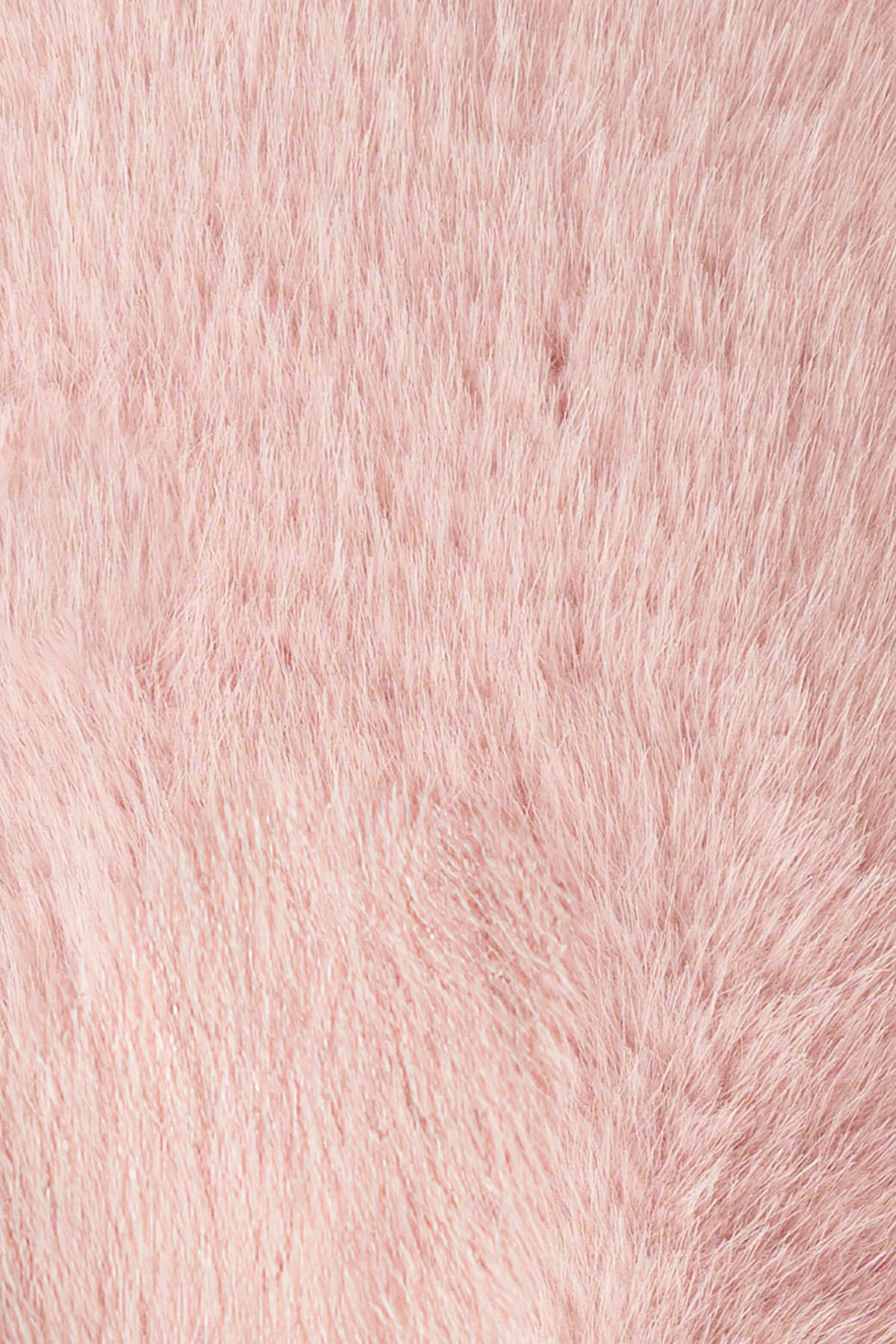 Faux fur vettlingar