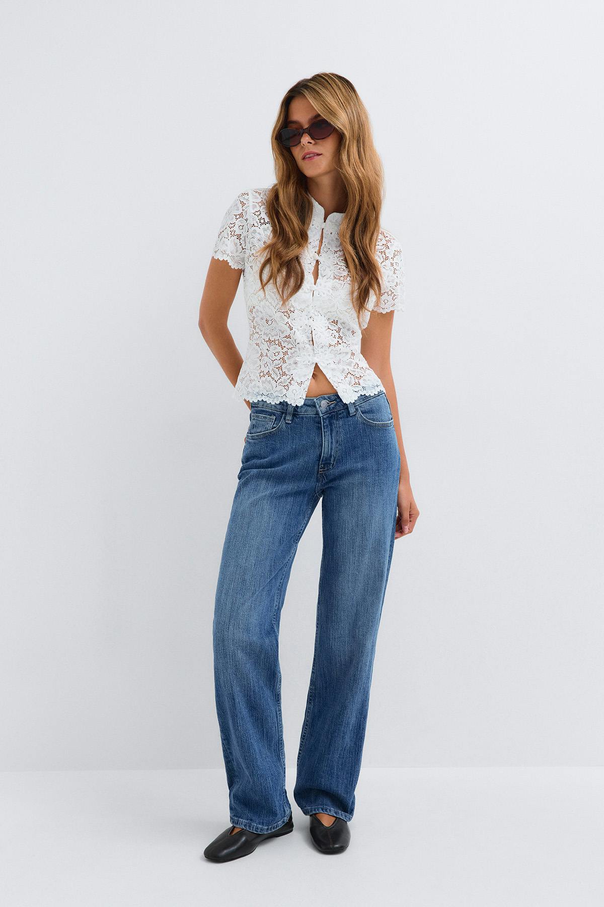 Gallabuxur slim straight