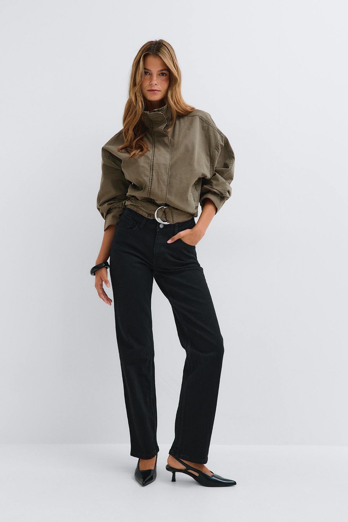 Gallabuxur slim straight