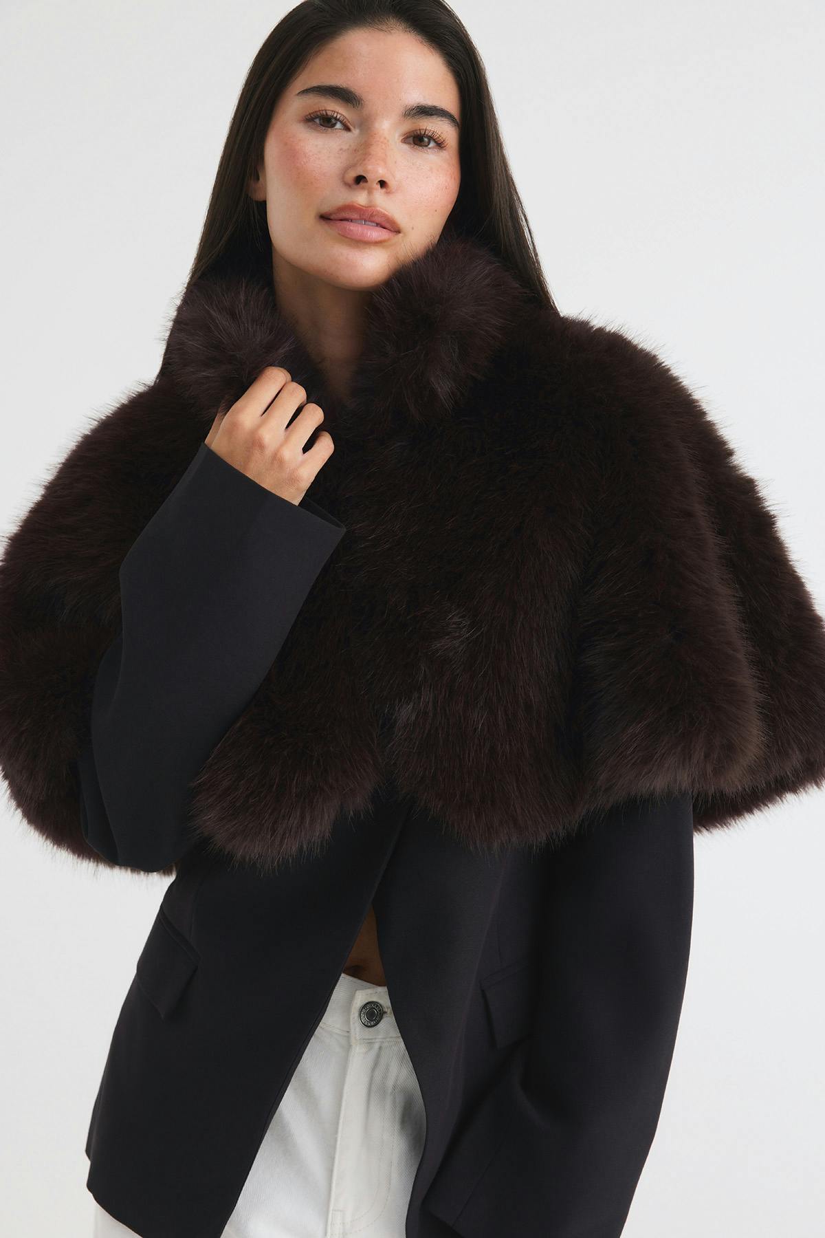 Slá faux fur
